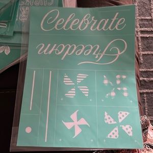 Chalk Couture Reusable stencil 8.5 x11